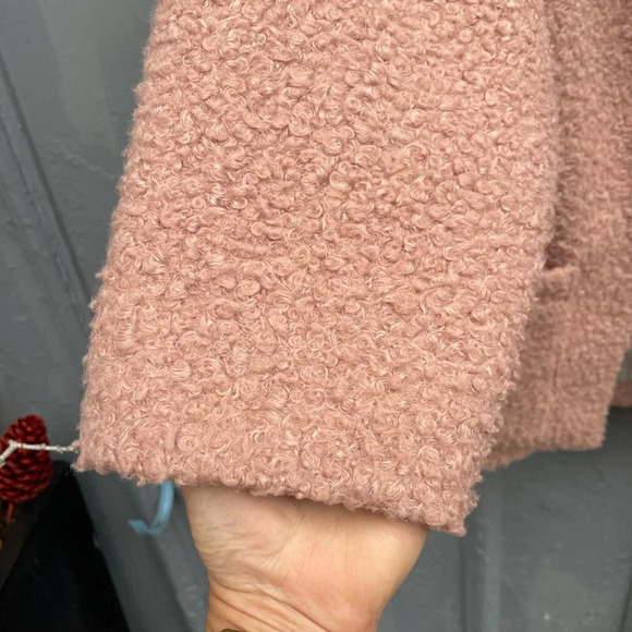 Horses Atelier Pink Boucle  Patch Pocket Coat, size 1 (small) - Picture 7 of 12